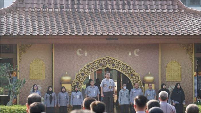BSK Hukum tekankan kolaborasi dan kebijakan berbasis analisis dalam apel gabungan bersama BPSDM