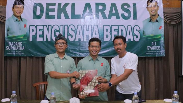 Didukung Pengusaha, Kang DS Ingin Berkolaborasi dengan Pengusaha Majukan Kabupaten Bandung