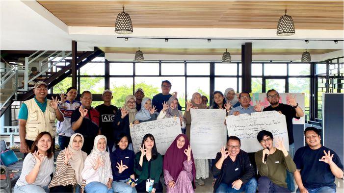 EcoMove STIA LAN Bandung Dampingi Warga Bali Garden City Kelola Sampah Terpilah Bersama - Tribunjabar.id
