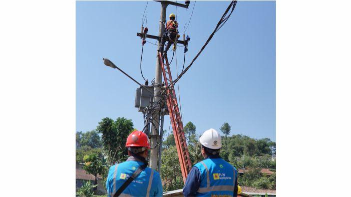GROWS dan GKONST Perkuat Keandalan Listrik, PLN UP3 Majalaya Kerahkan Puluhan Personel di Arjasari - Tribunjabar.id