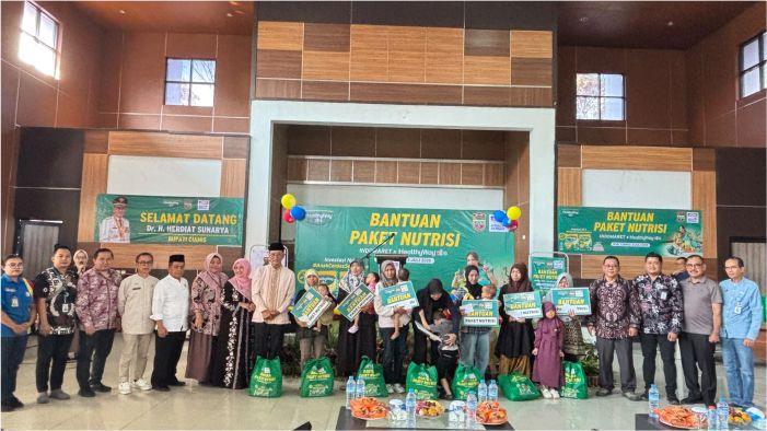 Tempo Scan dan Indomaret Salurkan Paket Nutrisi HealthyWay KIDS untuk Anak di Ciamis - Tribunjabar.id