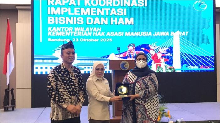 Kakanwil KemenHAM : Dorong Implementasikan Prinsip HAM Dalam Proses Bisnis Aqua