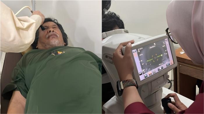 Raihmimpi.id Salurkan Bantuan untuk Abah Didi, Lansia Katarak Tukang Jasa Timbangan Keliling - Tribunjabar.id