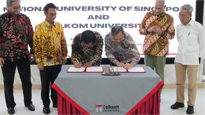 Telkom Perkuat Talenta Digital dan Inovasi Global lewat Kolaborasi Telkom University–NUS - Tribunjabar.id