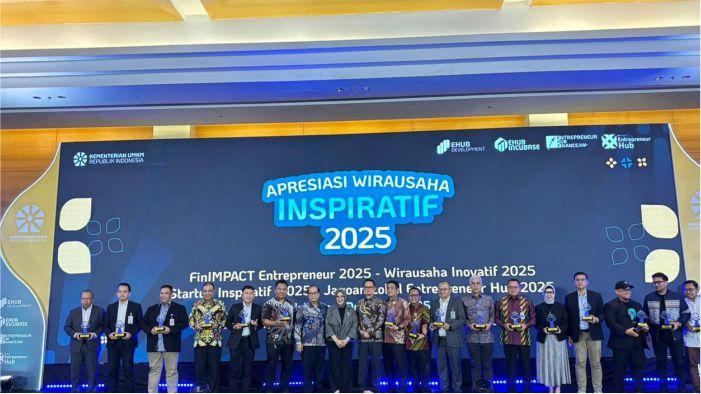 Dukung UMKM Naik Kelas, bank bjb Raih Penghargaan Mitra Kolaborator Pembiayaan 2025