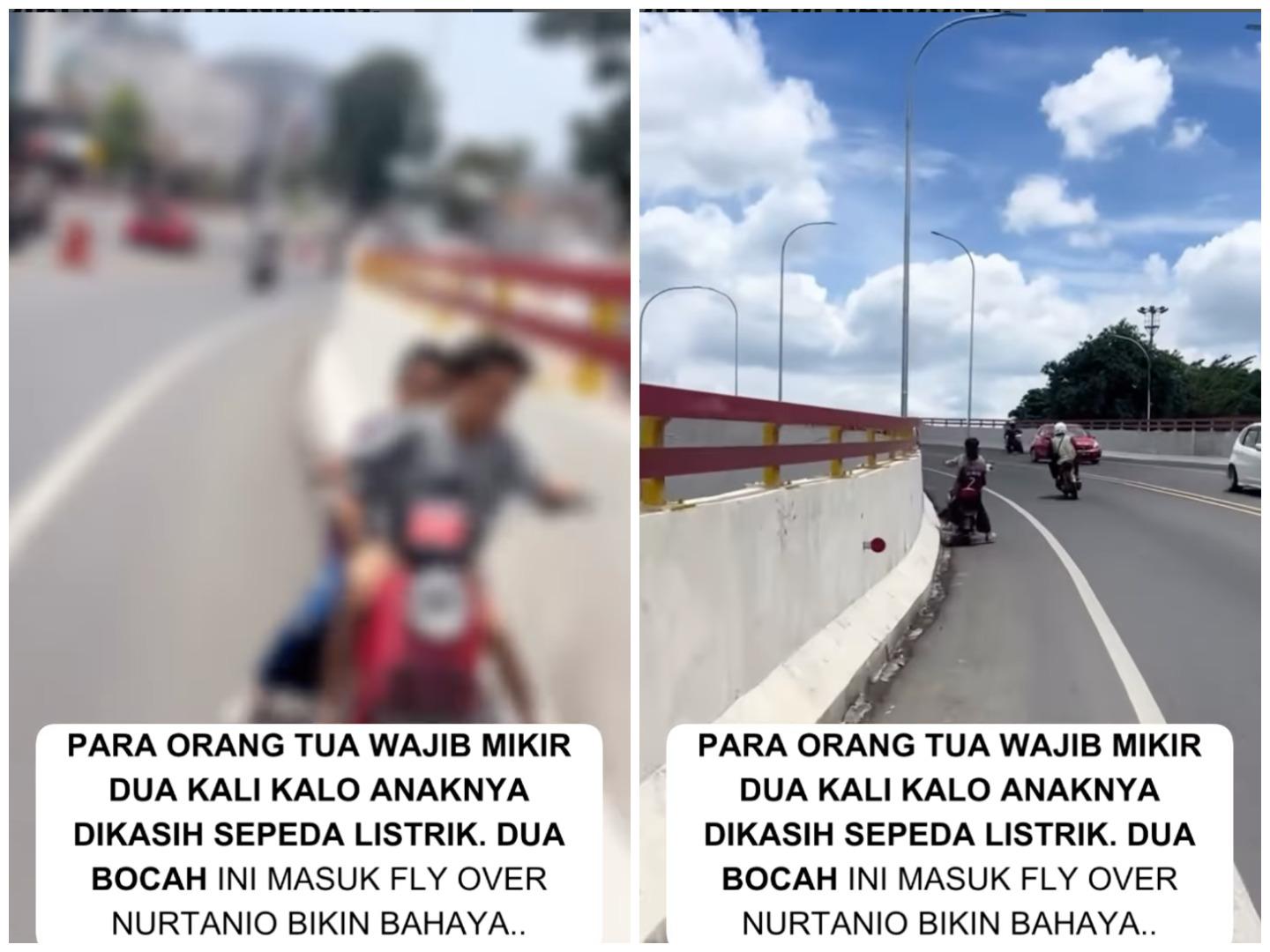 Aksi-nekat-bocah-naik-sepeda-listrik-ke-Flyover-Nurtanio-di-Kota-Bandung.jpg