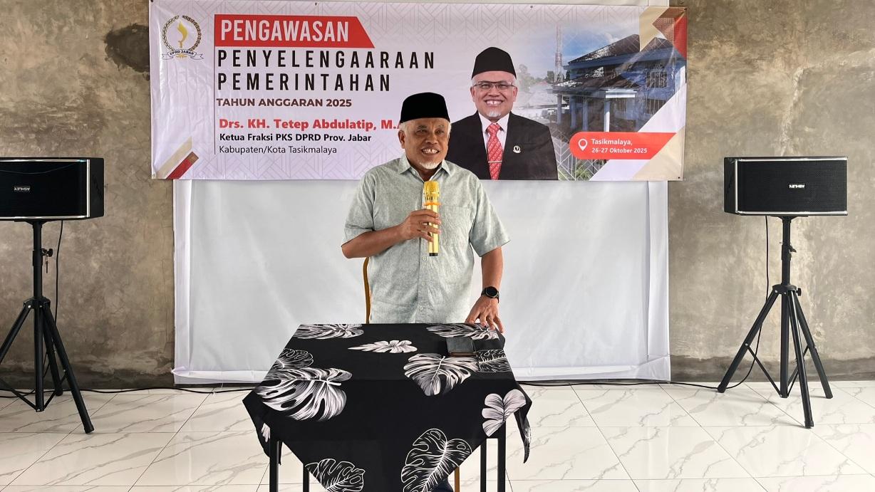 Tetep Abdulatip Komitmen Jalankan Fungsi Pengawasan, Setiap Aspirasi Dicatat Secara Detail