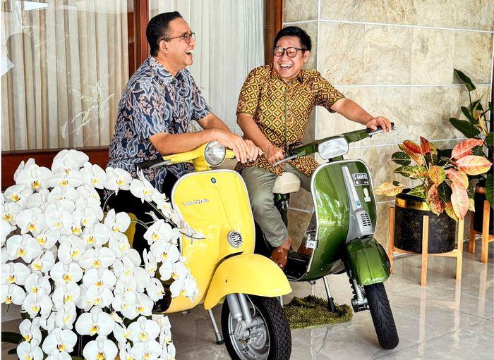Anies Baswedan Temui Cak Imin, Obrolannya Seru Banget, Sampai Tertawa Ngakak, Keliling Nyari Takjil