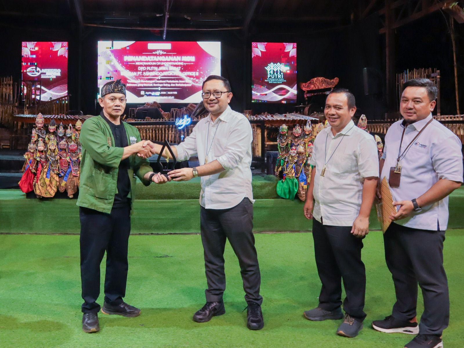 Kolaborasi Askrindo - DPD PUTRI  Bakal Optimalkan Potensi Pariwisata Jawa Barat
