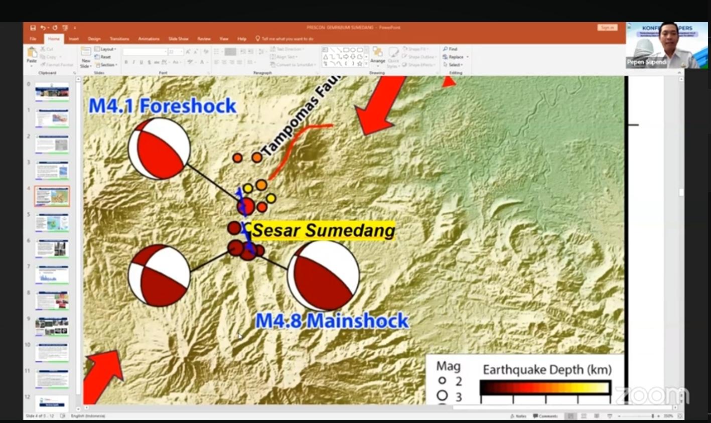 Sumedang Wilayah Rawan Gempa, Ada Banyak Sesar Termasuk Sesar Sumedang yang Melintas di Tengah Kota