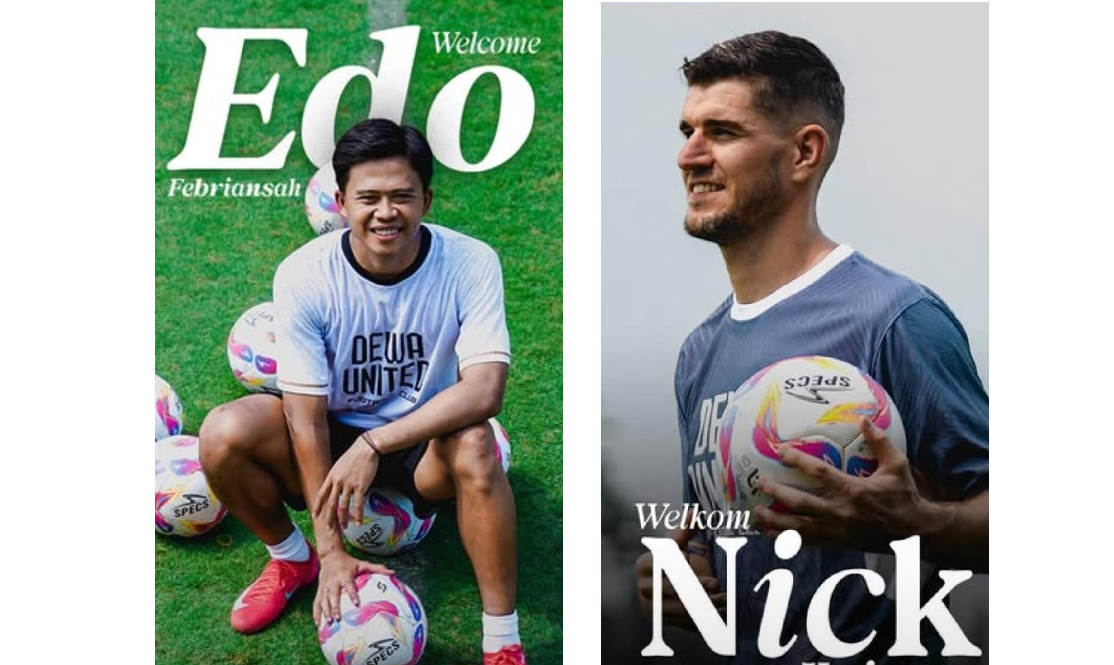 jabar/Bintang-baru-Dewa-United-Edo-Febriansah-dan-Nick-Kuipers.jpg