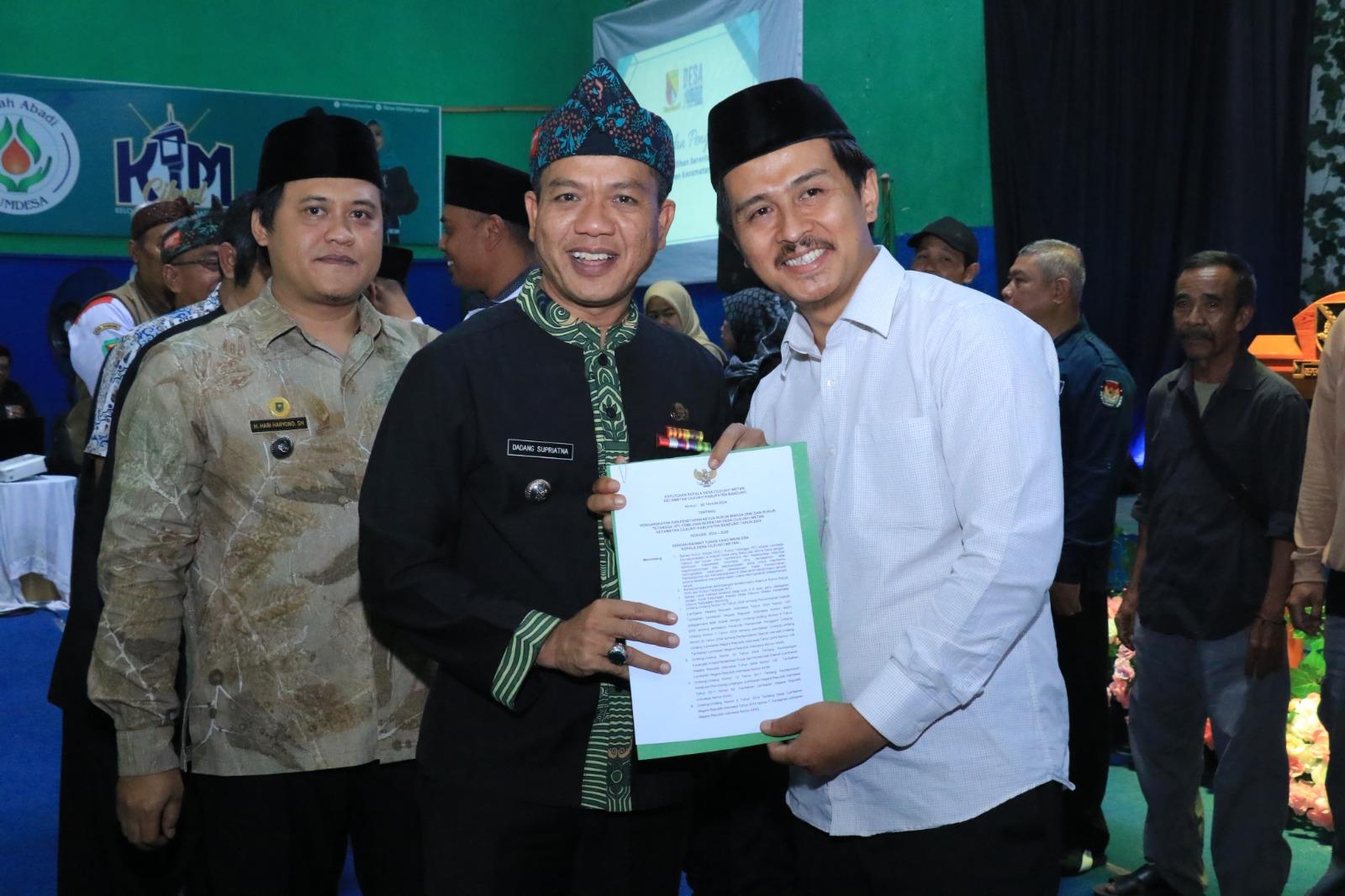 Bupati Bandung Sarankan Para Ketua RT dan RW Diberi Pelatihan Capacity Building