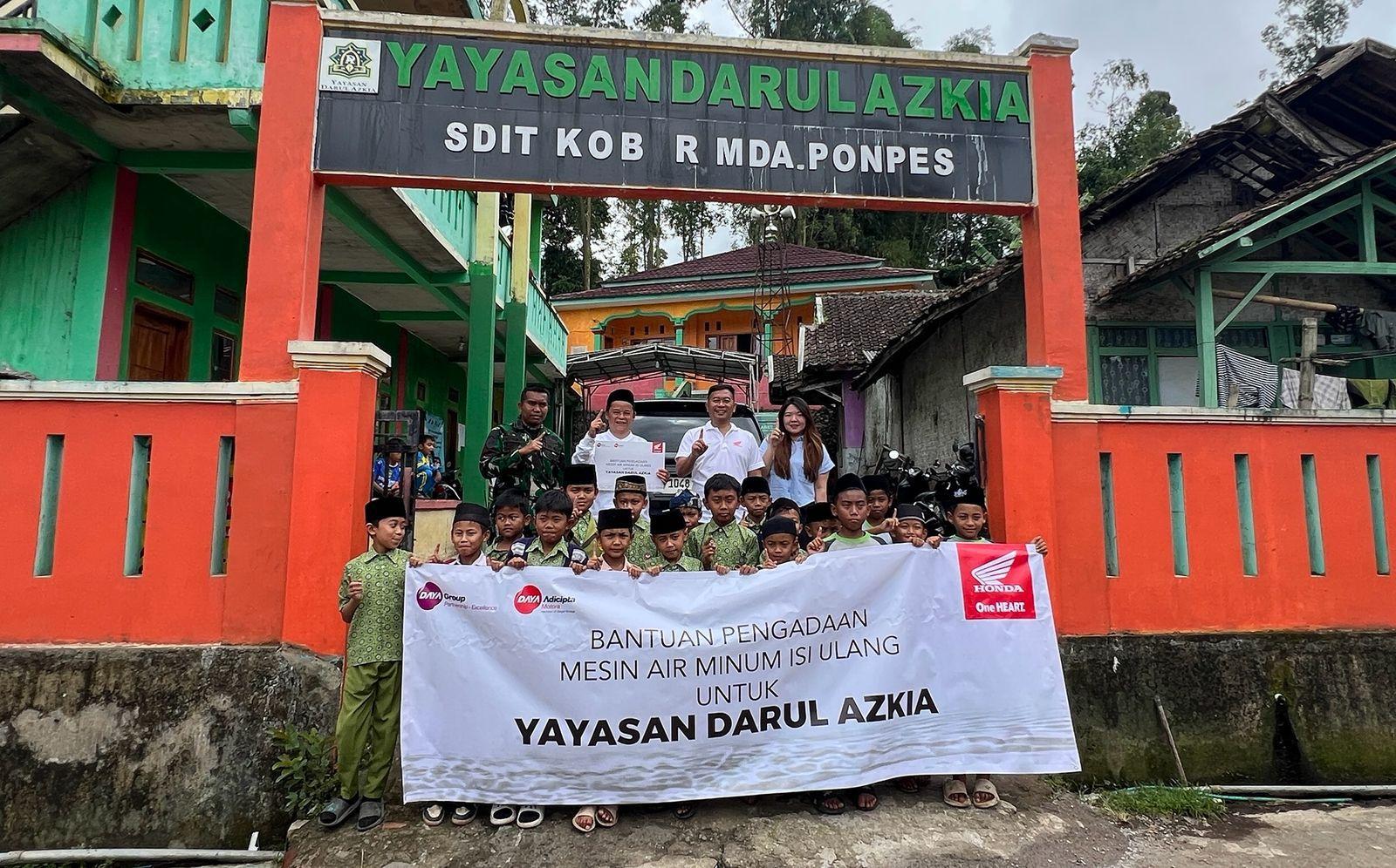 Semarak HBD di Garut, Daya Group & DAM Berikan Bantuan Mesin Air Minum untuk Yayasan Darul Azkia