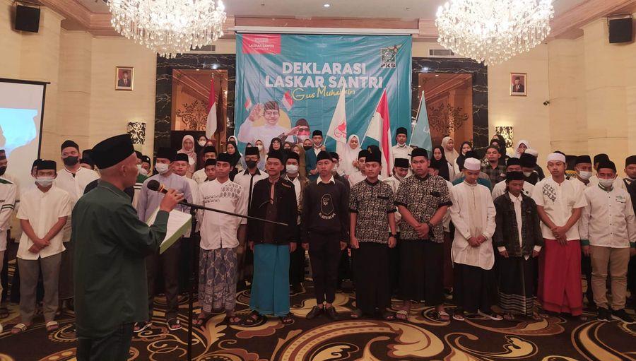Dinilai Representasi Santri, Laskar Santri Kab Bandung Deklarasikan Muhaimin Iskandar Capres 2024