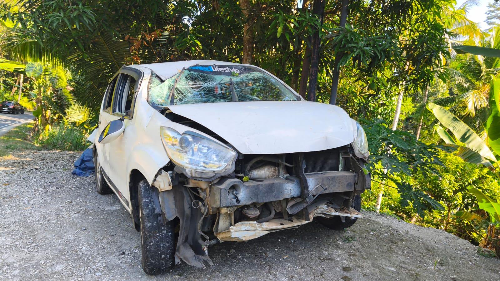 Gagal Liburan, Daihatsu Sirion Bermuatan 5 Orang Terjun ke Jurang 7 Meter di Kalipucang Pangandaran - Tribunjabar.id