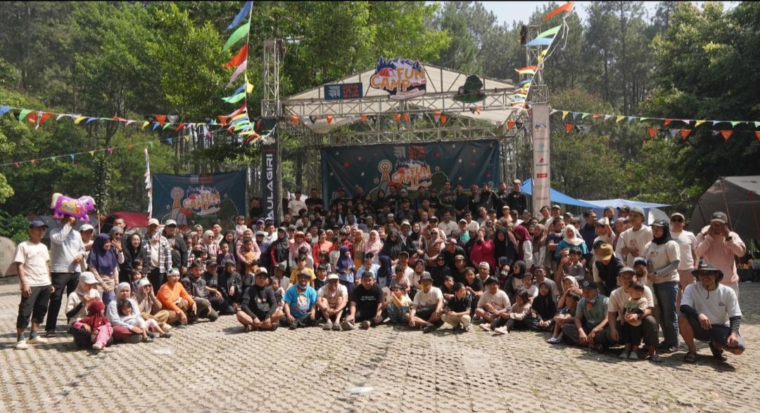 350 Peserta Ramaikan Dhaulagiri Fun Camp di Gunung Puntang, Camping & Belajar Sejarah Radio Malabar - Tribunjabar.id