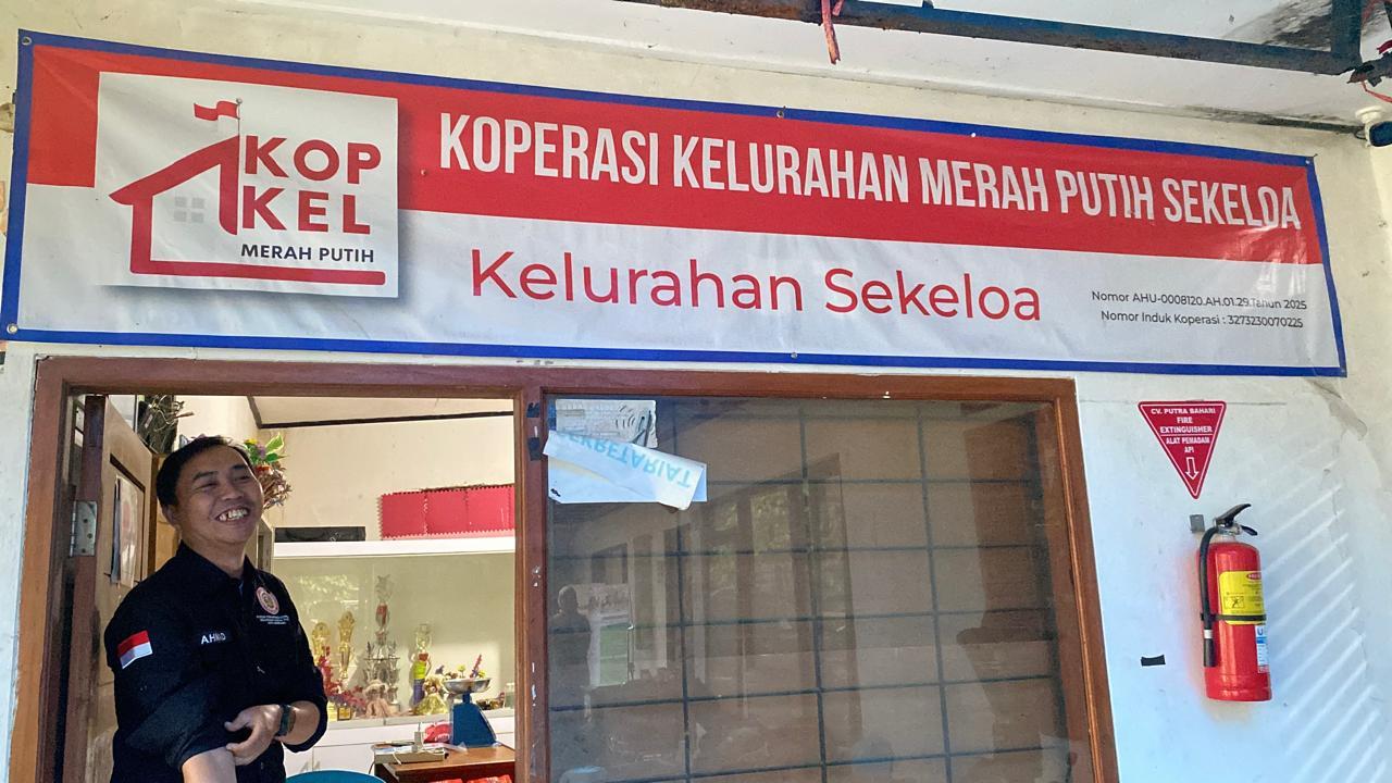 Menengok Koperasi Kelurahan Merah Putih Sekeloa di Bandung, Layani Sembako hingga Jadi Etalase UMKM - Tribunjabar.id