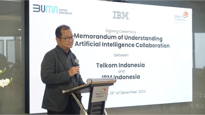 Perkuat Artificial Intelligence di Indonesia, Telkom bersama IBM Kokohkan Kemitraan Strategis