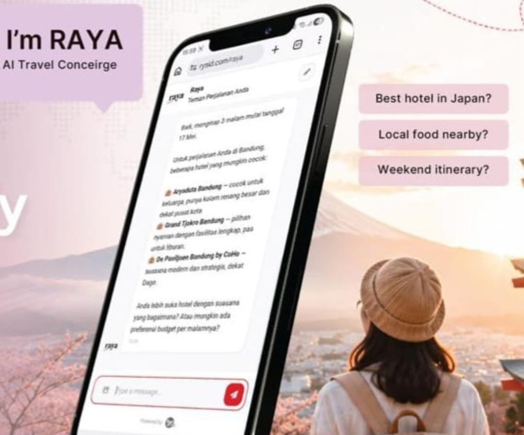 Transformasi Digital Ekosistem Perjalanan Wisata melalui HiRaya AI - Tribunjabar.id