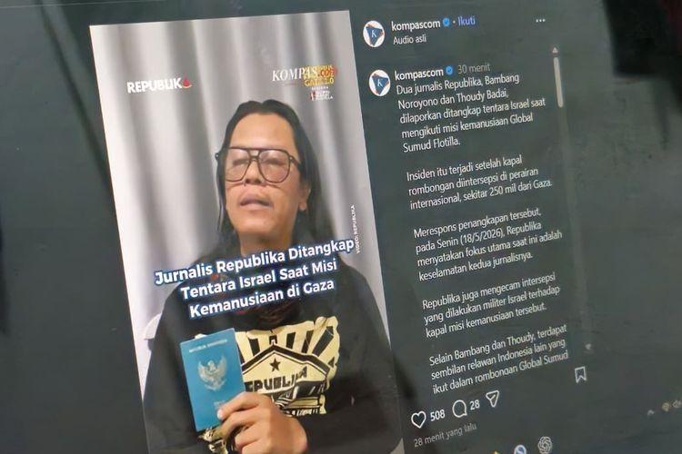 PP Persis Kecam Militer Israel yang Cegat Kapal Kemanusiaan dan Tangkap Jurnalis Indonesia
