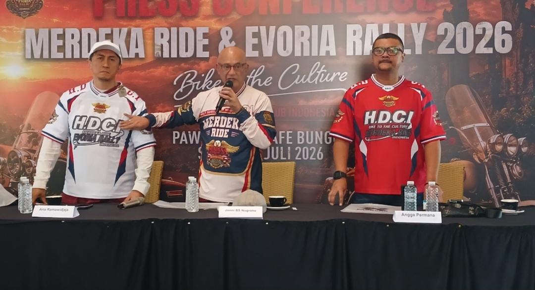Menuju Evo Island Melasti: Merdeka Ride & Evoria Rally 2026 Siap Digelar! - Tribunjabar.id