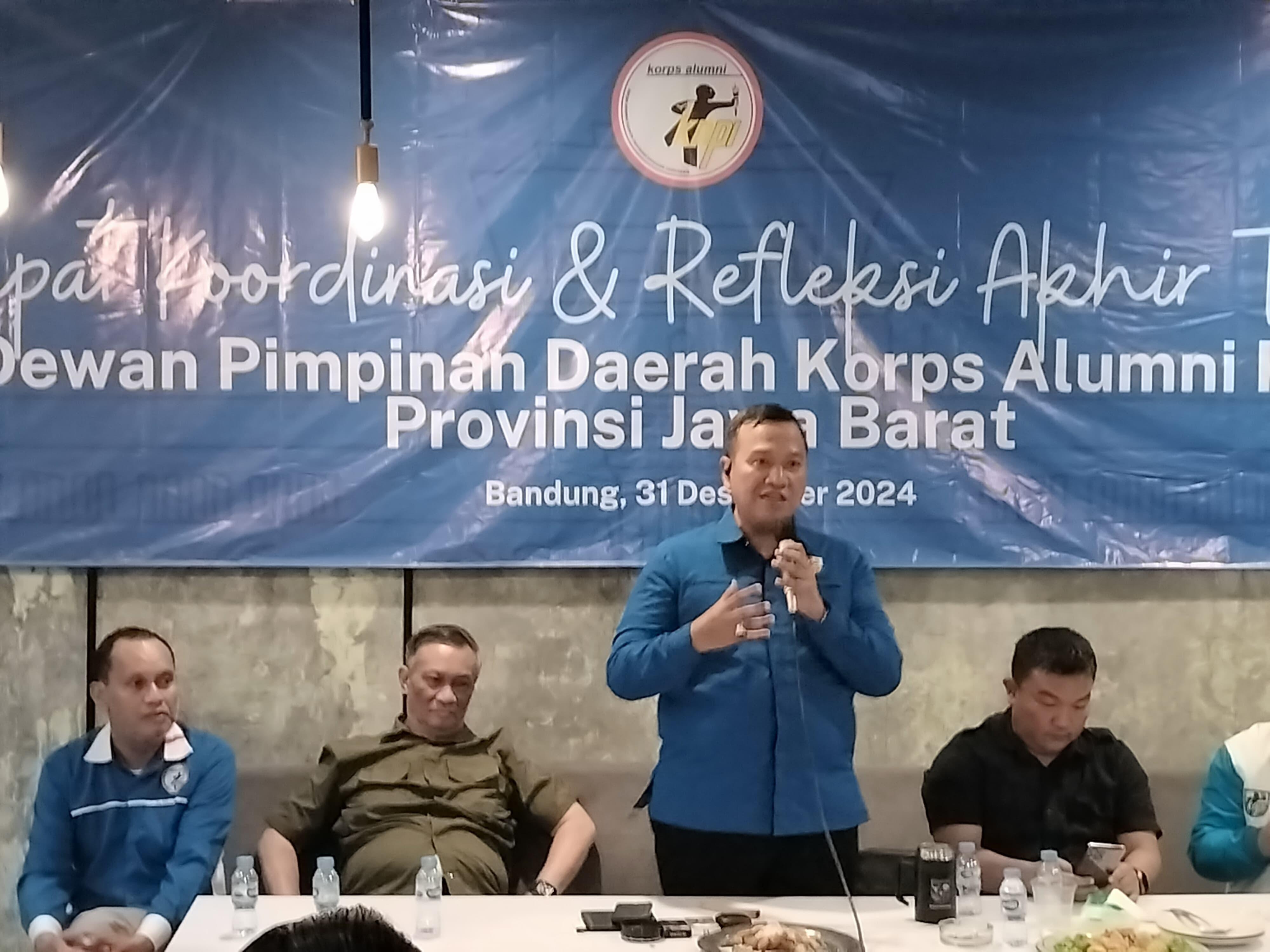 Corps Alumni KNPI Jabar Berkomitmen Dukung Pemerintahan Baru Lima Tahun Ke depan