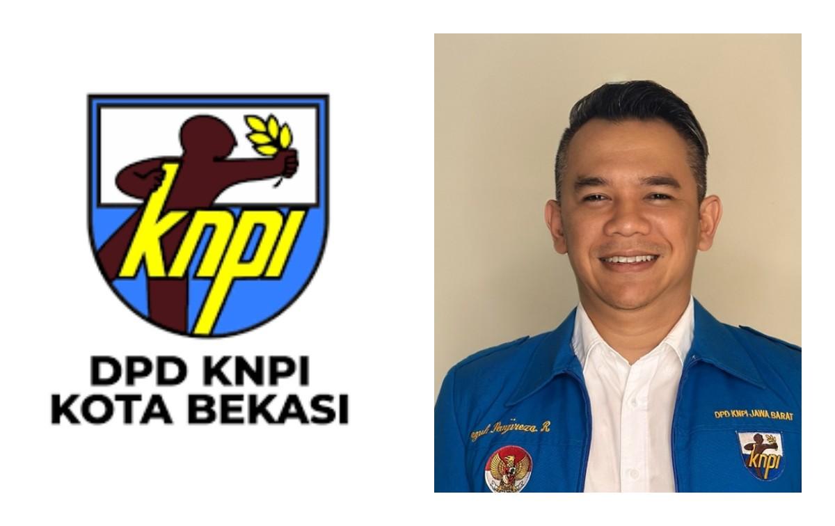 Kolase-KNPI-Bekasi-dan-Caretaker-Ketua-KNPI-Bekasi-Teguh-Panjireza-Rosendra.jpg