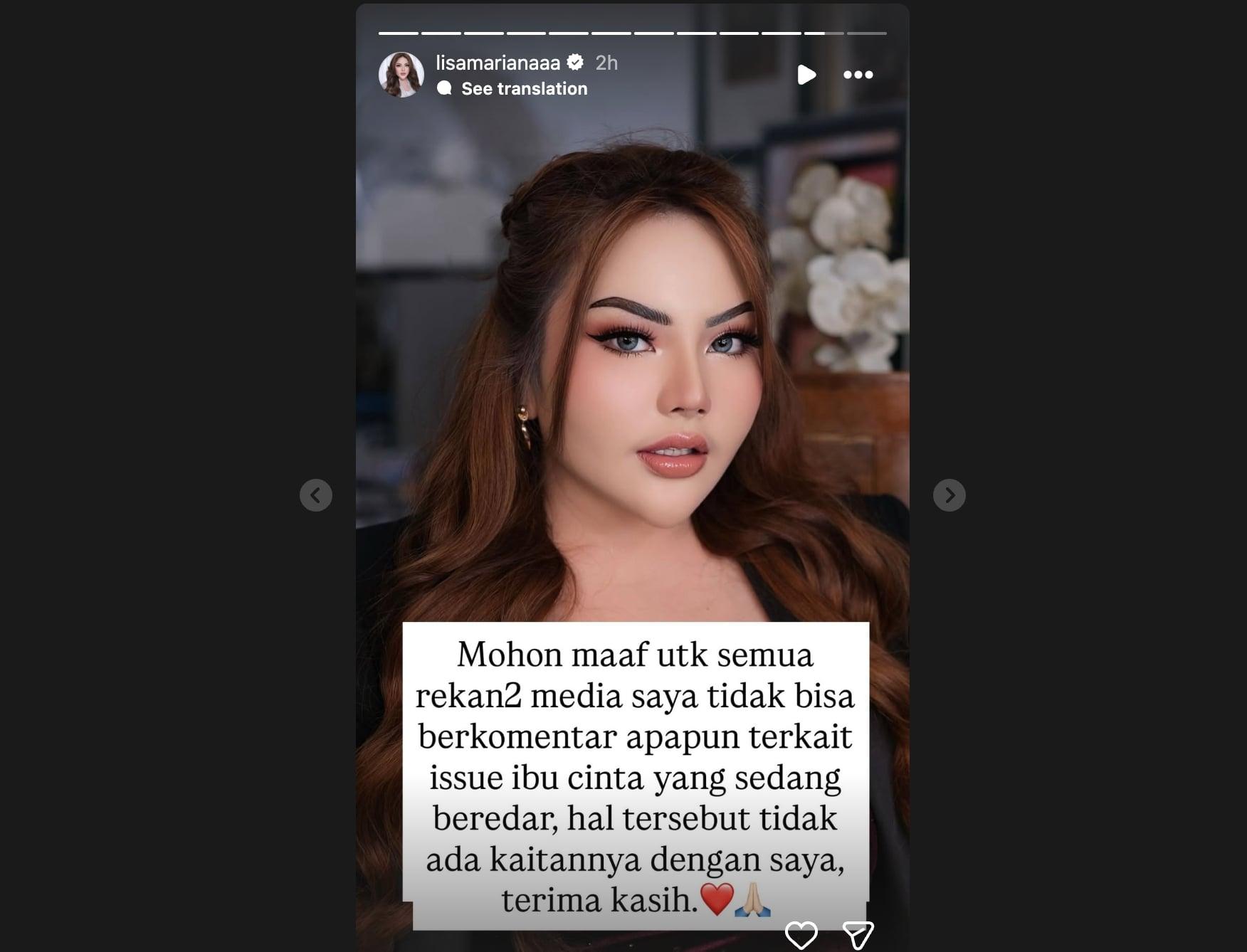Atalia Gugat Cerai Ridwan Kamil, Lisa Mariana Beri Tanggapan Singkat: Tak Ada Kaitan dengan Saya