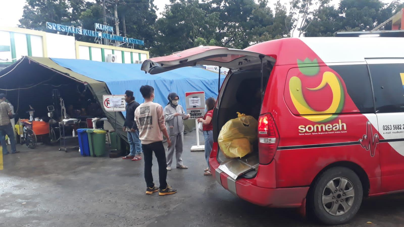 60 Ambulans Jemput Korban Luka Berat Gempa Cianjur dari Bandung, Diantar ke Rumah Kerabat