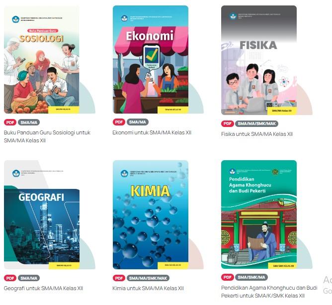 LINK Download Buku Kurikulum Merdeka Kelas 12 SMA Edisi Terbaru 2024, Gratis PDF Semua Matpel