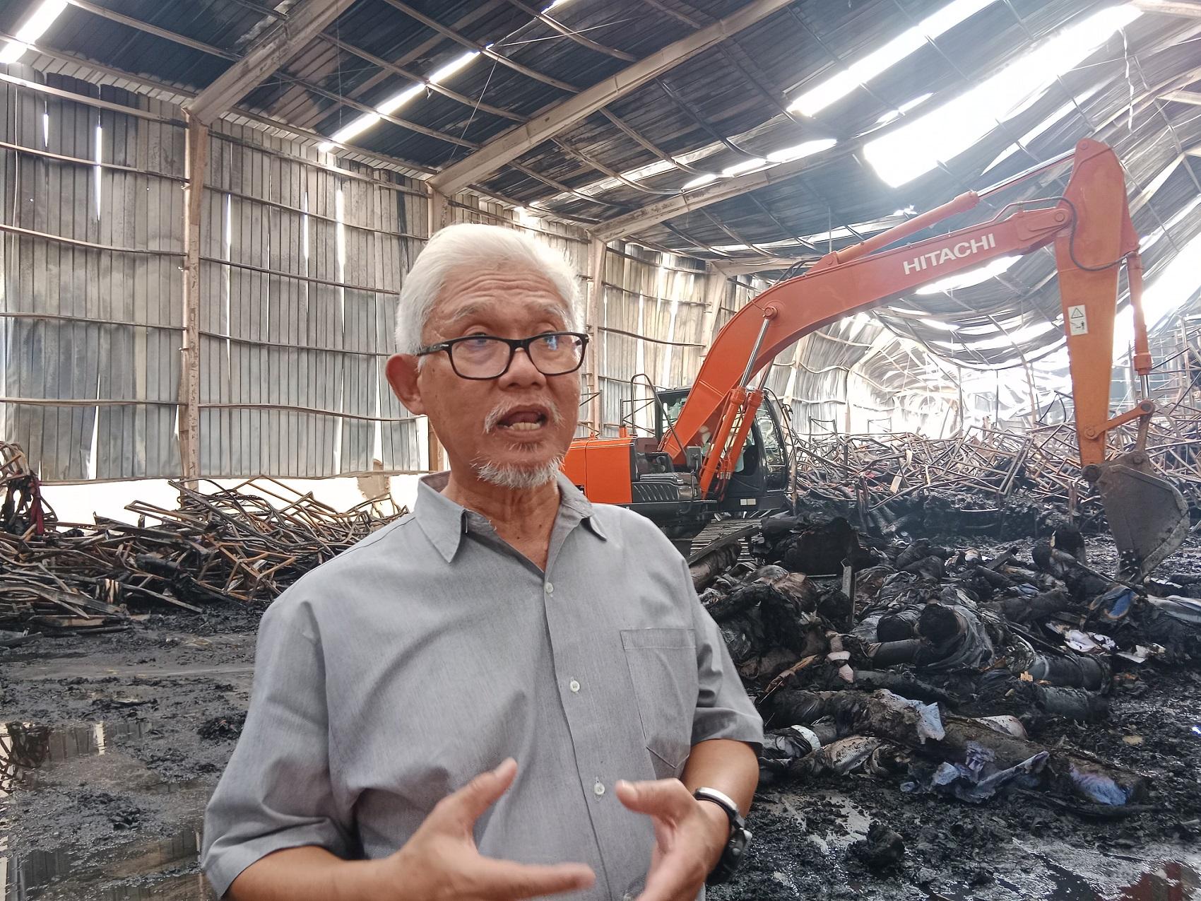 Kebakaran di Pabrik Kahatex Sumedang hanya Hanguskan Kain, Tak Ada bahan Kimia yang Terbakar