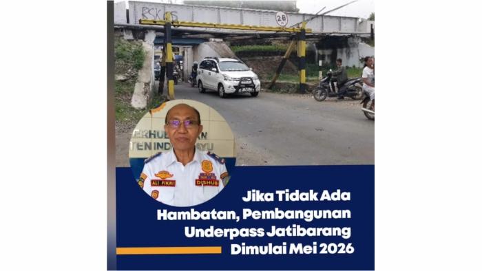 Akhirnya Dibangun! Underpass Jatibarang Indramayu Segera Dikerjakan, KAI Buka Fakta