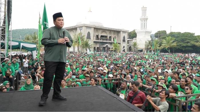 Erick Thohir Cawapres Terkuat 2024, Pengamat: Elektabilitasnya Sampai Langit Ketujuh