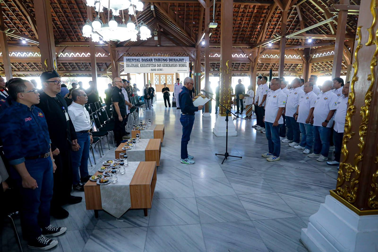 Pengurus Cabang KODRAT Dilantik, Bandung Bidik Predikat Sebagai Kota Tarung Derajat - Tribunjabar.id
