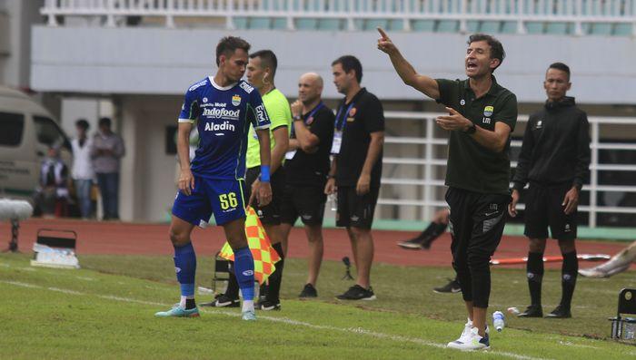 Luis Milla Pelatih Persib Bandung Tak Mau Pemain Terpuruk dalam Kekecewaan Setelah Kalah: Bangkit!
