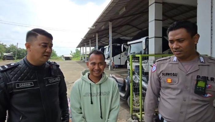 Fahruk yang Ditinggal Bus Lantaran BAB di Rest Area KM 130 Tol Cipali Akhirnya Bisa Mudik