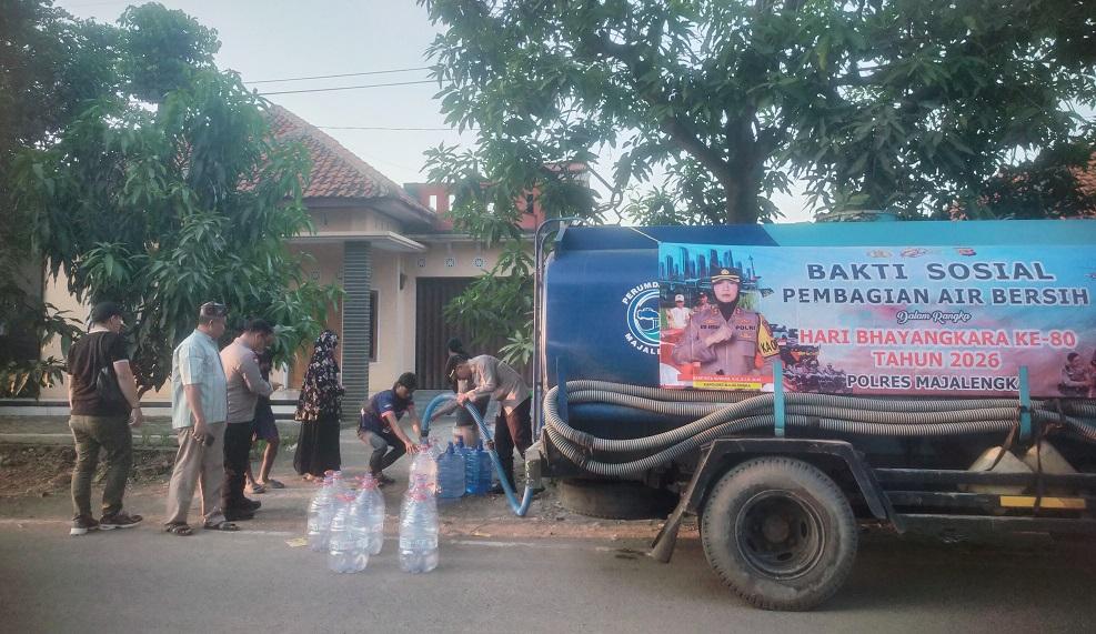 Door to Door ke Rumah Hingga Masjid, Polres Majalengka Respons Keluhan Krisis Air Warga Kertajati - Tribunjabar.id