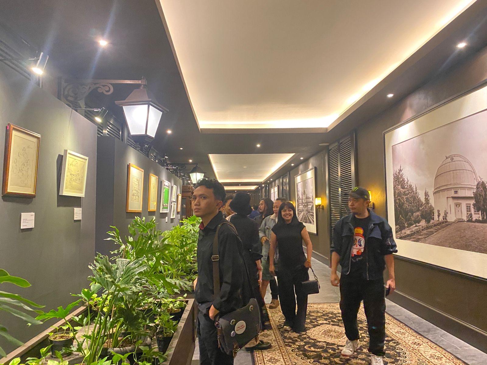 Puluhan Karya Sudjana Kerton Hadirkan Kenangan Bandung Tempo Doeloe di Plataran Bandung