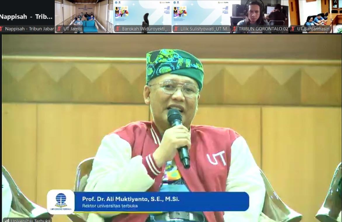 Universitas Terbuka Dorong Kolaborasi dengan Media demi Perkuat Dampak Pendidikan Tinggi Inklusif