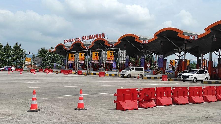 H+2 Lebaran, Masih Ada Arus Mudik ke Jateng-Jatim via GT Palimanan