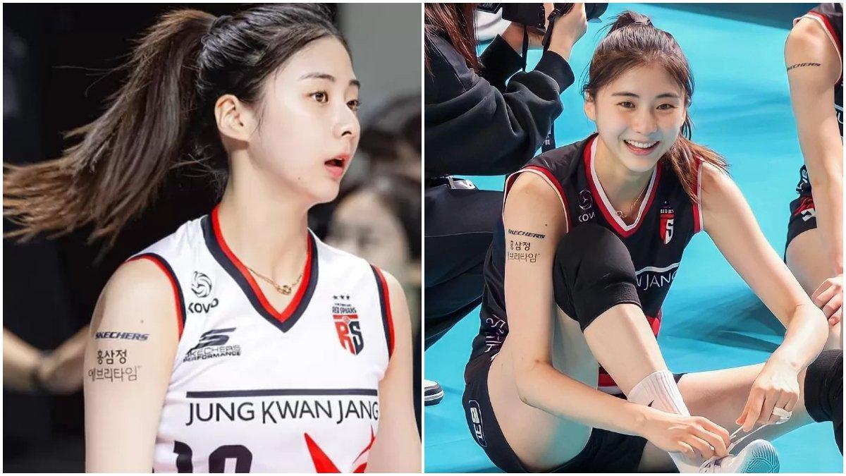 Sosok Park Hye-min Pemain Voli Red Sparks Bernomor Punggung 10, Paras Cantik-nya Visual Idol Kpop