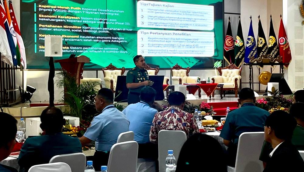 Seminar Sekolah Pasis Dikreg 55 Sesko TNI Angkat Peran Koperasi Merah Putih untuk Ekonomi Kerakyatan - Tribunjabar.id