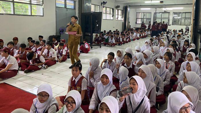 MPLS di SMPN 14 Bandung, Siswa baru Diingatkan Bahaya Gabung Geng Motor dan Napza