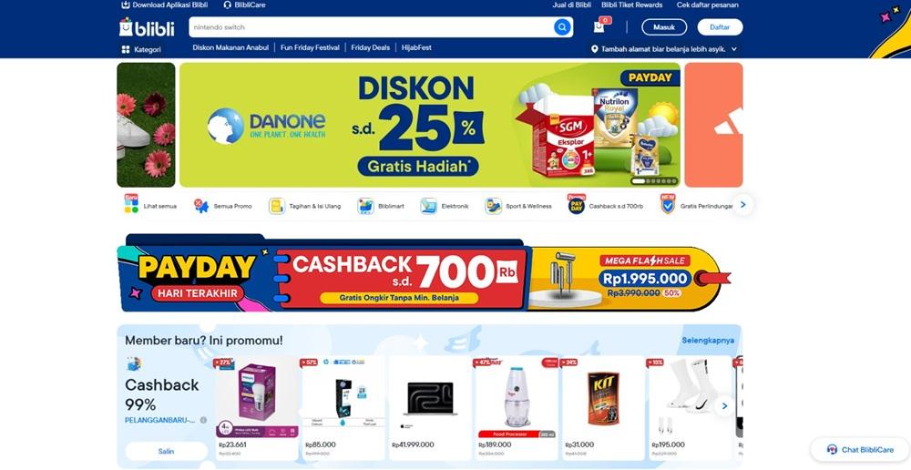 Mencari Barang di Marketplace, Ini 4 Tips Belanja di Online Store Blibli