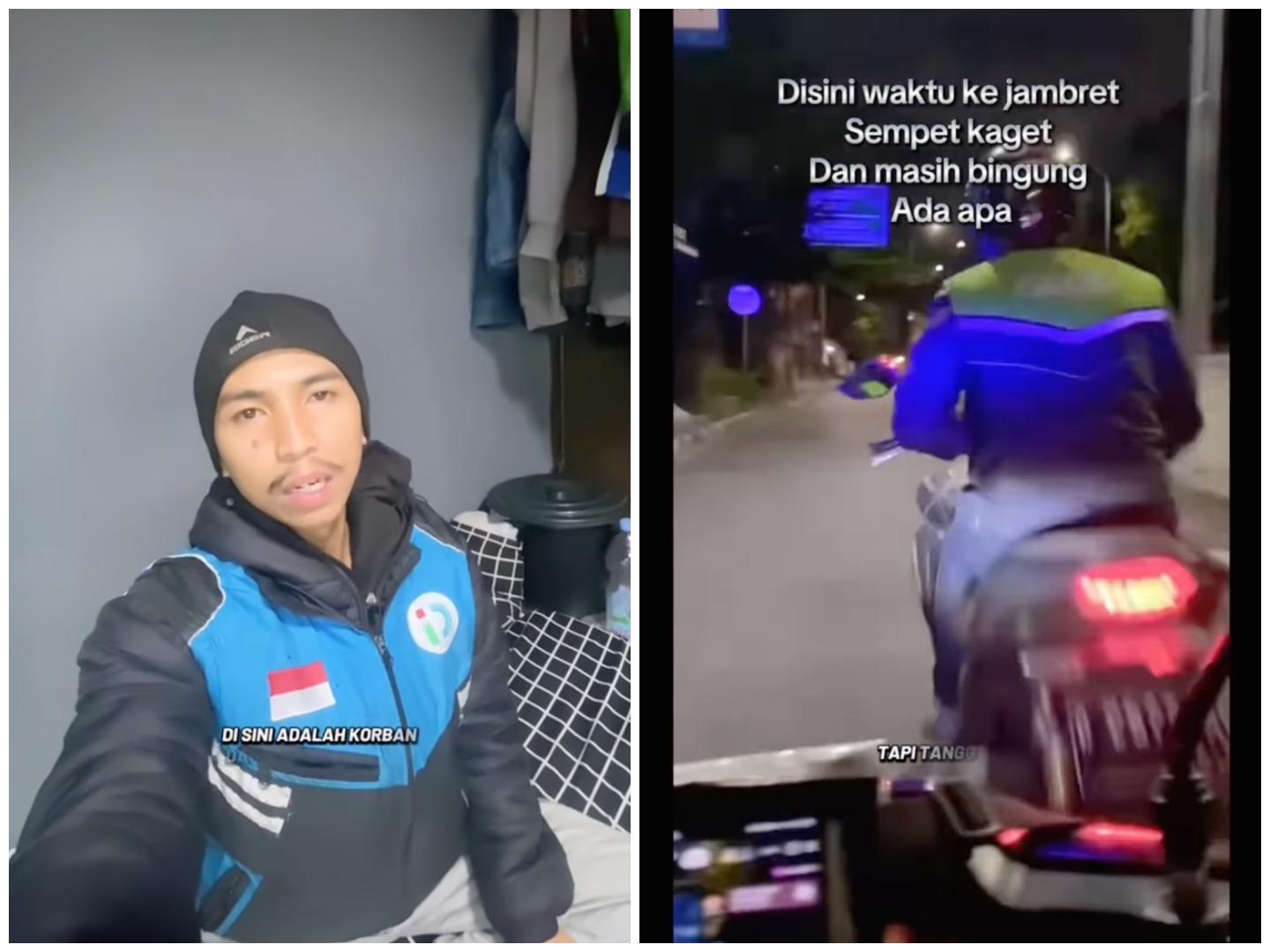 Viral Video Penjambretan HP Penumpang, Driver Ojol di Bandung Malah Dituduh Komplotan