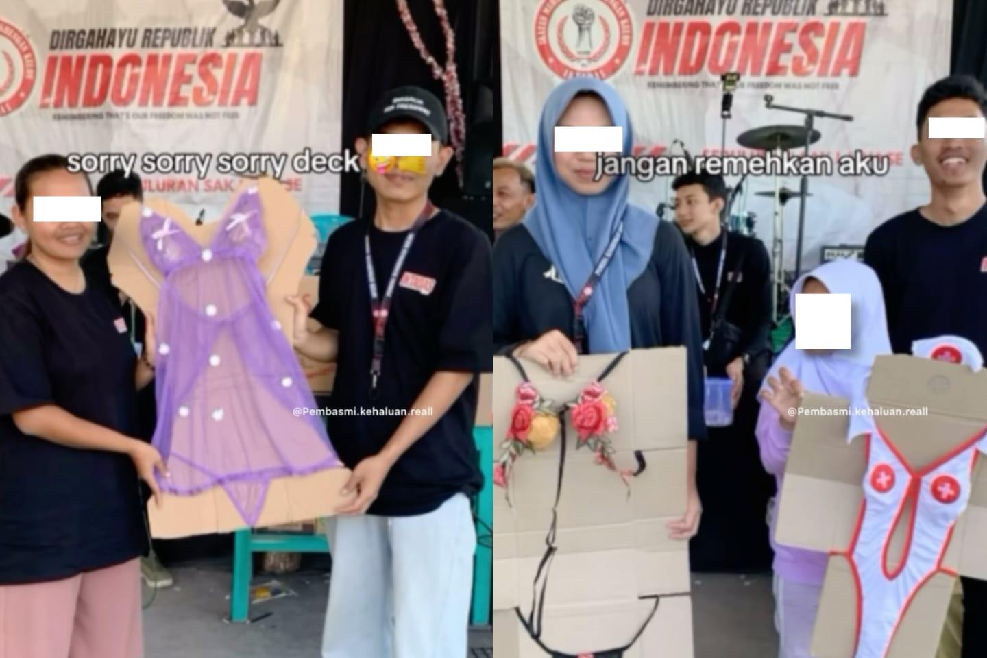 Viral, Hadiah Lomba 17 Agustusan Berbentuk Bikini Diduga Berbau Pelecehan Seksual, Panitia Dikecam