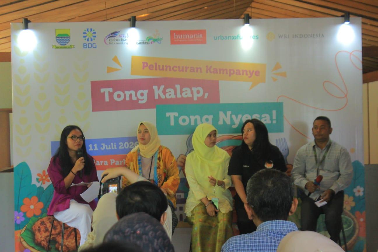 WRI Indonesia & Disbudpar Bandung Luncurkan "Tong Kalap, Tong Nyesa" untuk Lawan Sampah Makanan - Tribunjabar.id