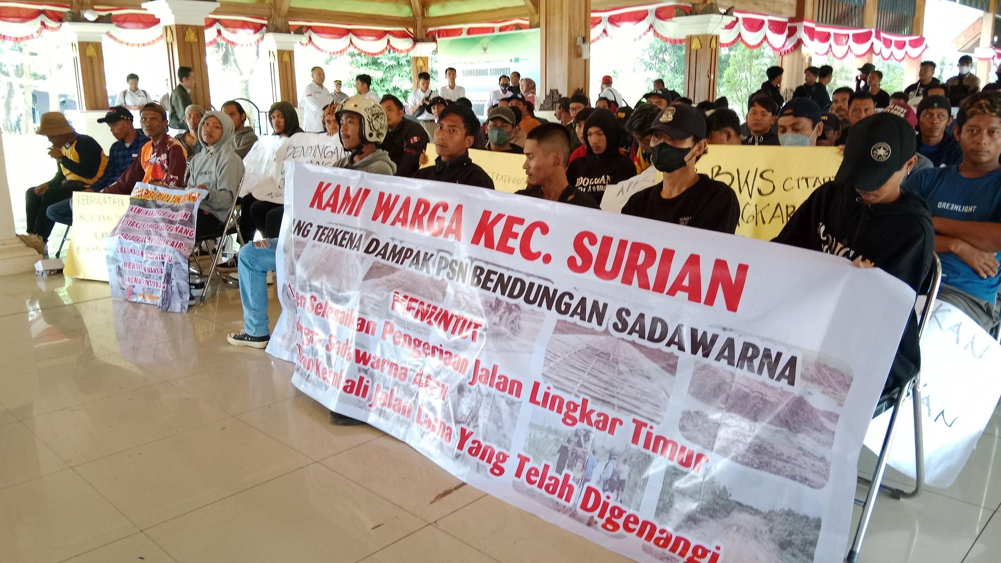 Warga Surian Sumedang Beri Opsi jika Jalan Lingkar Belum Selesai: Turunkan Elevasi Air Sadawarna