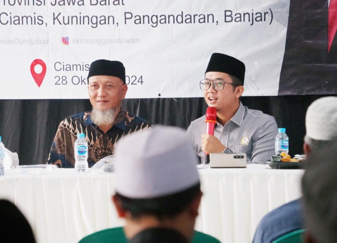 Anggota DPRD Jabar, Arief Maoshul Affandy Beberkan Manfaat dari Perda Pesantren