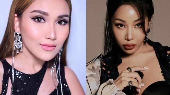 Bukan Pedangdut Biasa, Ayu Ting Ting Dinotice Lagi Artis Kpop Jessi Setelah Ikut Zoom Challenge
